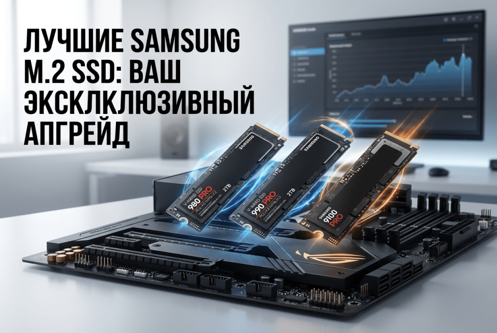 Лучшие SSD M.2 Samsung: 9100 PRO, 990 PRO и 980 PRO – Ваш Эксклюзивный Апгрейд из США! 🚀