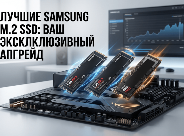 Лучшие SSD M.2 Samsung: 9100 PRO, 990 PRO и 980 PRO – Ваш Эксклюзивный Апгрейд из США! 🚀