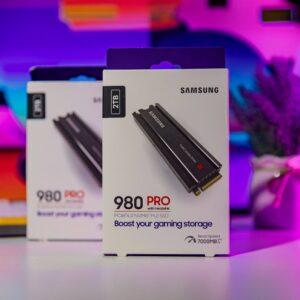 Samsung 980 Pro с радиатором