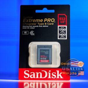 SanDisk 512GB Extreme PRO CFexpress Card Type B