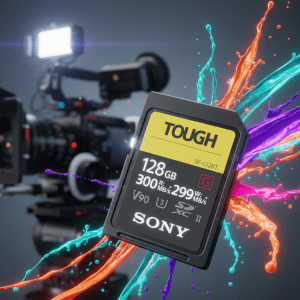 Карта памяти Sony TOUGH-G 128GB для профессиональной съемки в 8K