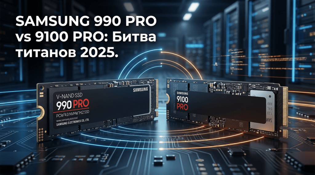 Samsung 990 Pro или 9100 Pro — Какой SSD выбрать в 2026? Полное сравнение и тесты