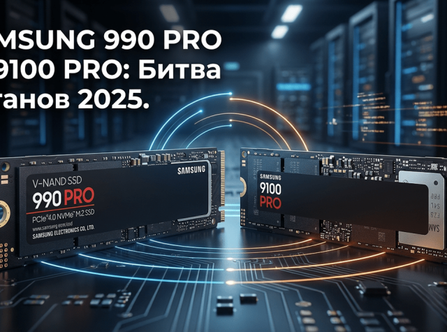 Samsung 990 Pro или 9100 Pro — Какой SSD выбрать в 2026? Полное сравнение и тесты