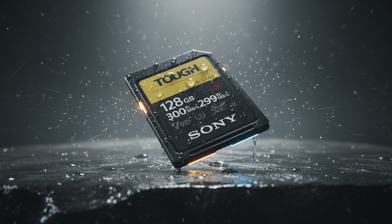 Sony Tough 128GB SDXC UHS-II Card SF-G128T Professional Memory Card