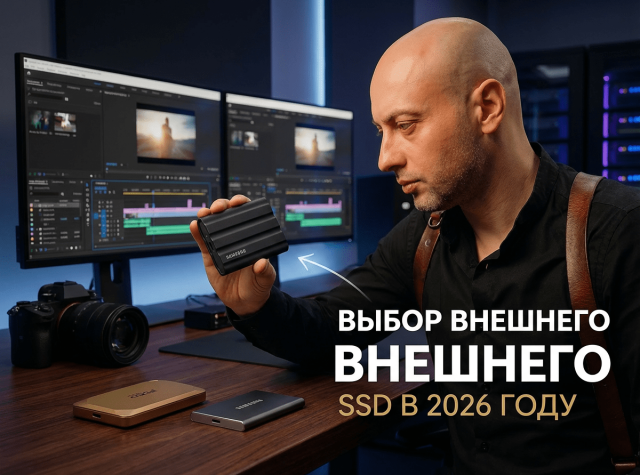 Лучшие внешние SSD в 2026: гид по выбору